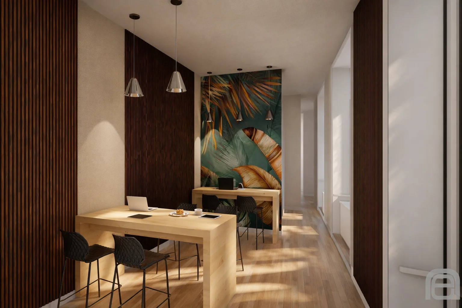 Bank executive offices, Milan: Informal areas and wellbeing