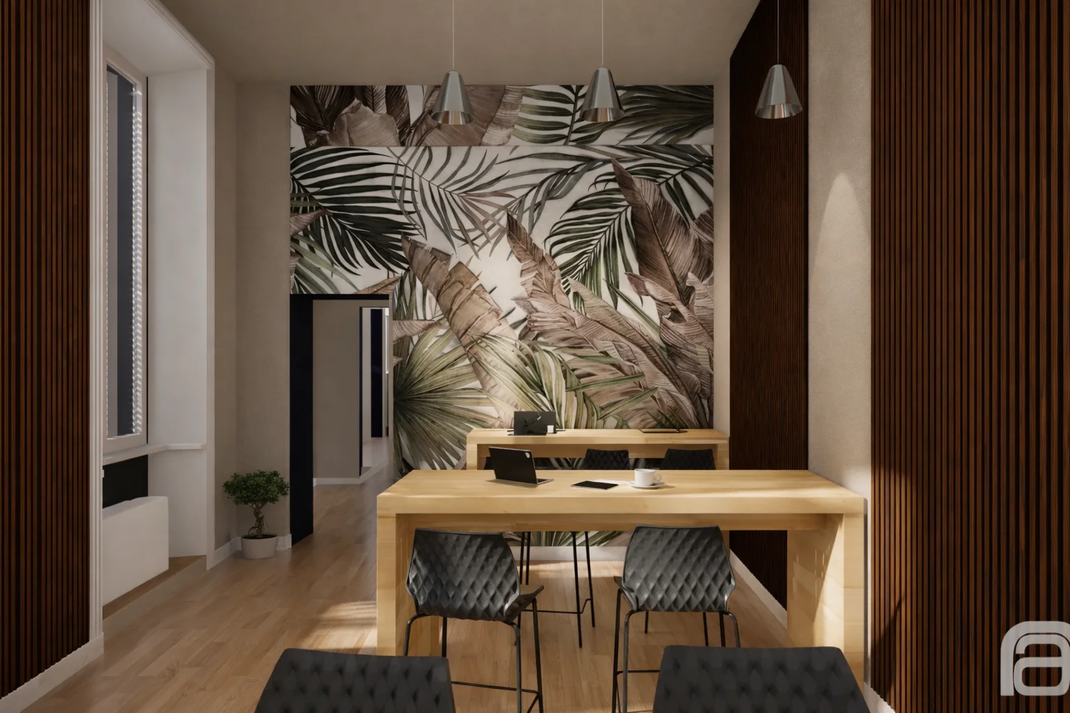 Bank executive offices, Milan — project view 2