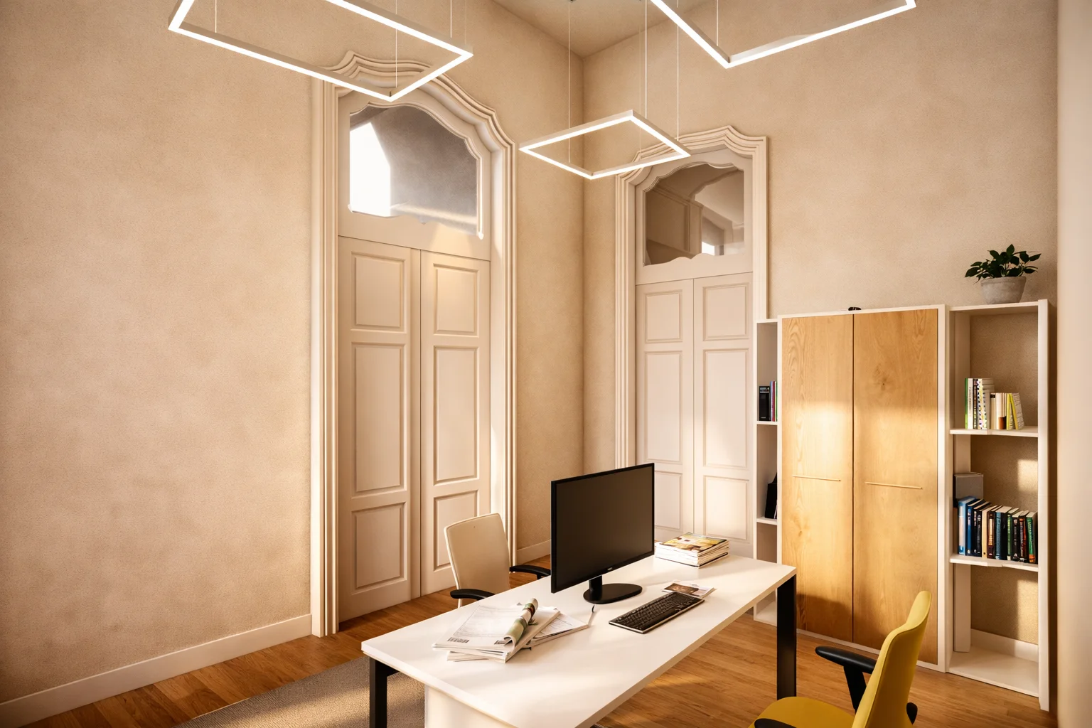 Bank executive offices, Milan — project view 3