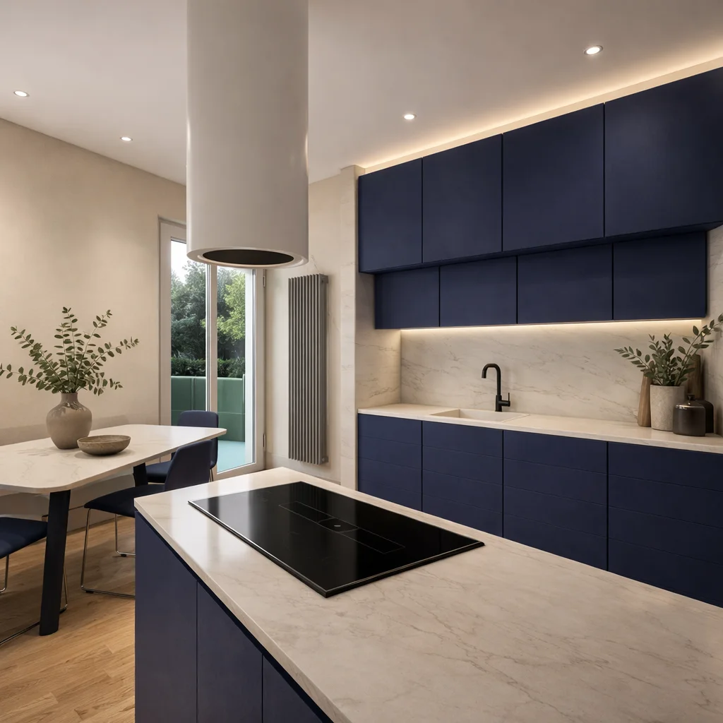 Vigentino Apartment: Connecting rooms
